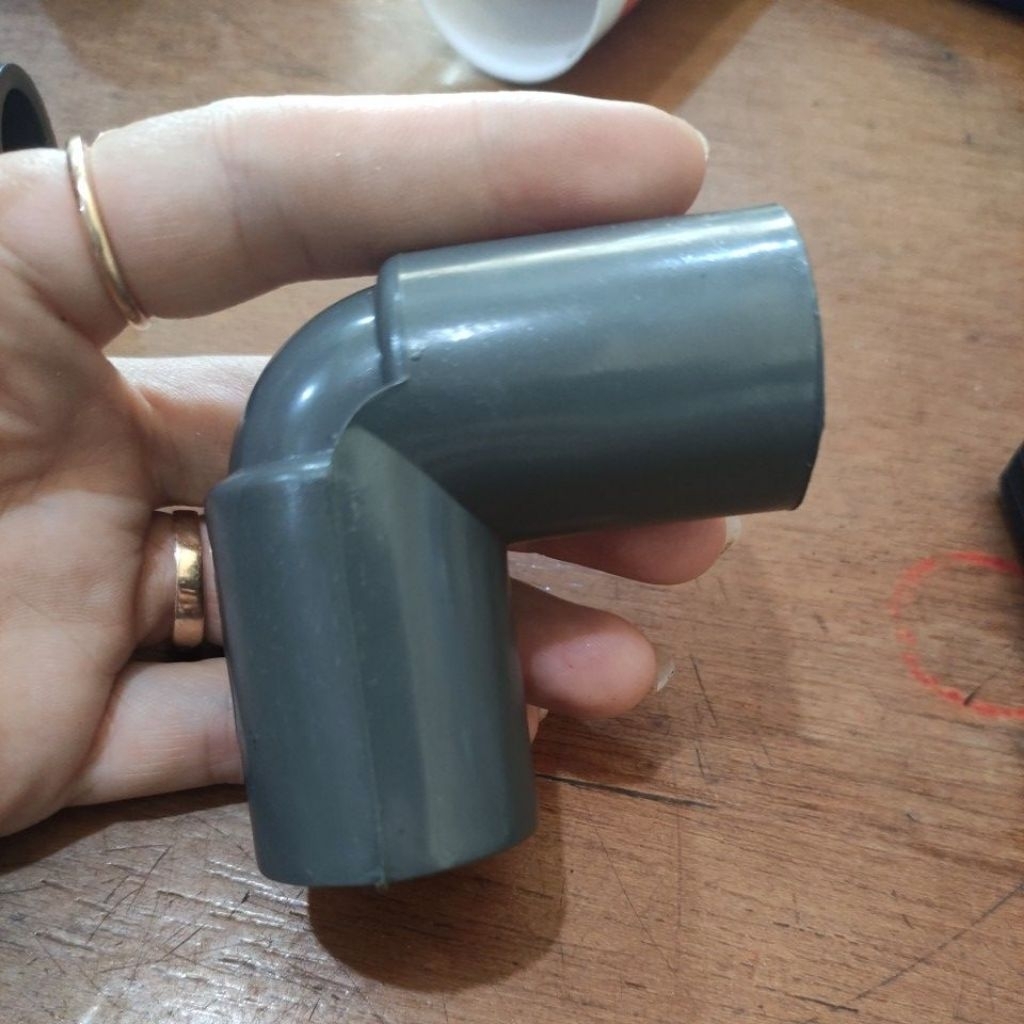 sambungan pipa L 3/4in / knee grest 3/4 / sambungan paralon L 3/4 sambungan pipa paralon