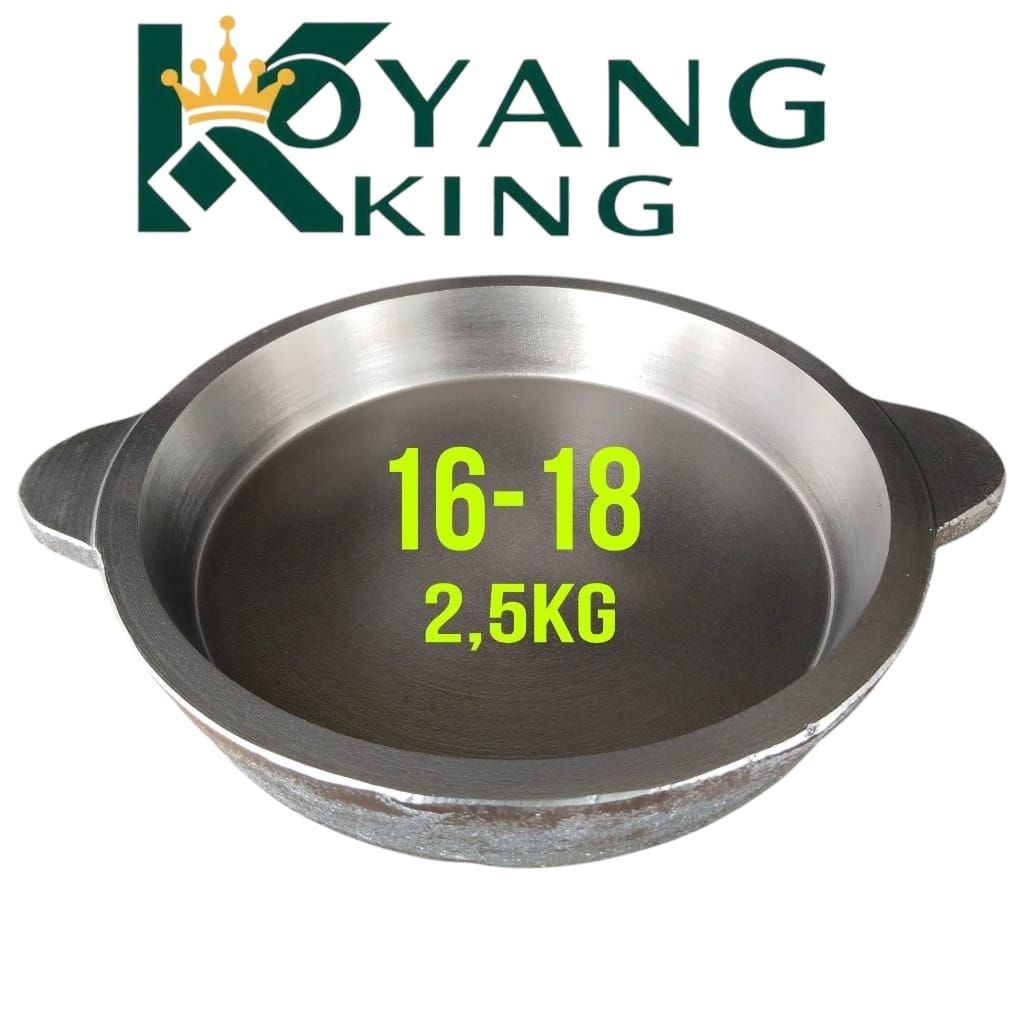 Loyang martabak manis baja murni 16-18 standart
