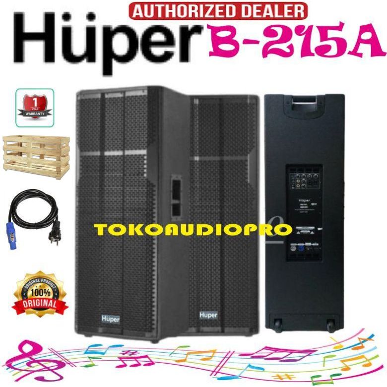 Speaker Huper B215A Dual 15-Inch Speaker Aktif Huper B-215a