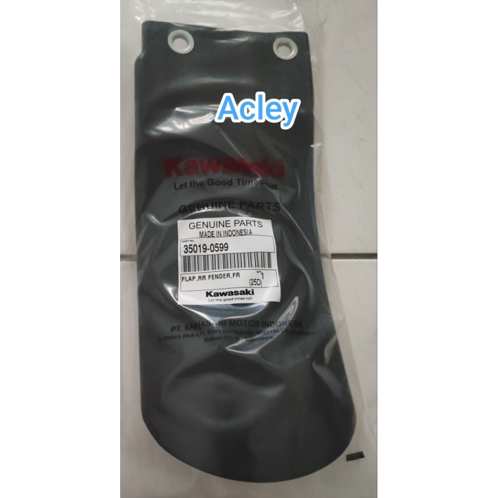 Cover Penahan Lumpur Flap Tahanan Lumpur Shock Belakang Kawasaki KLX 150