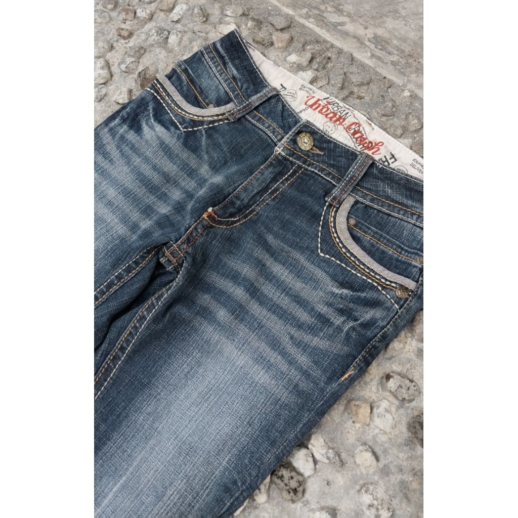 jeans feding petir lp76 p98 ol18 size 28,29