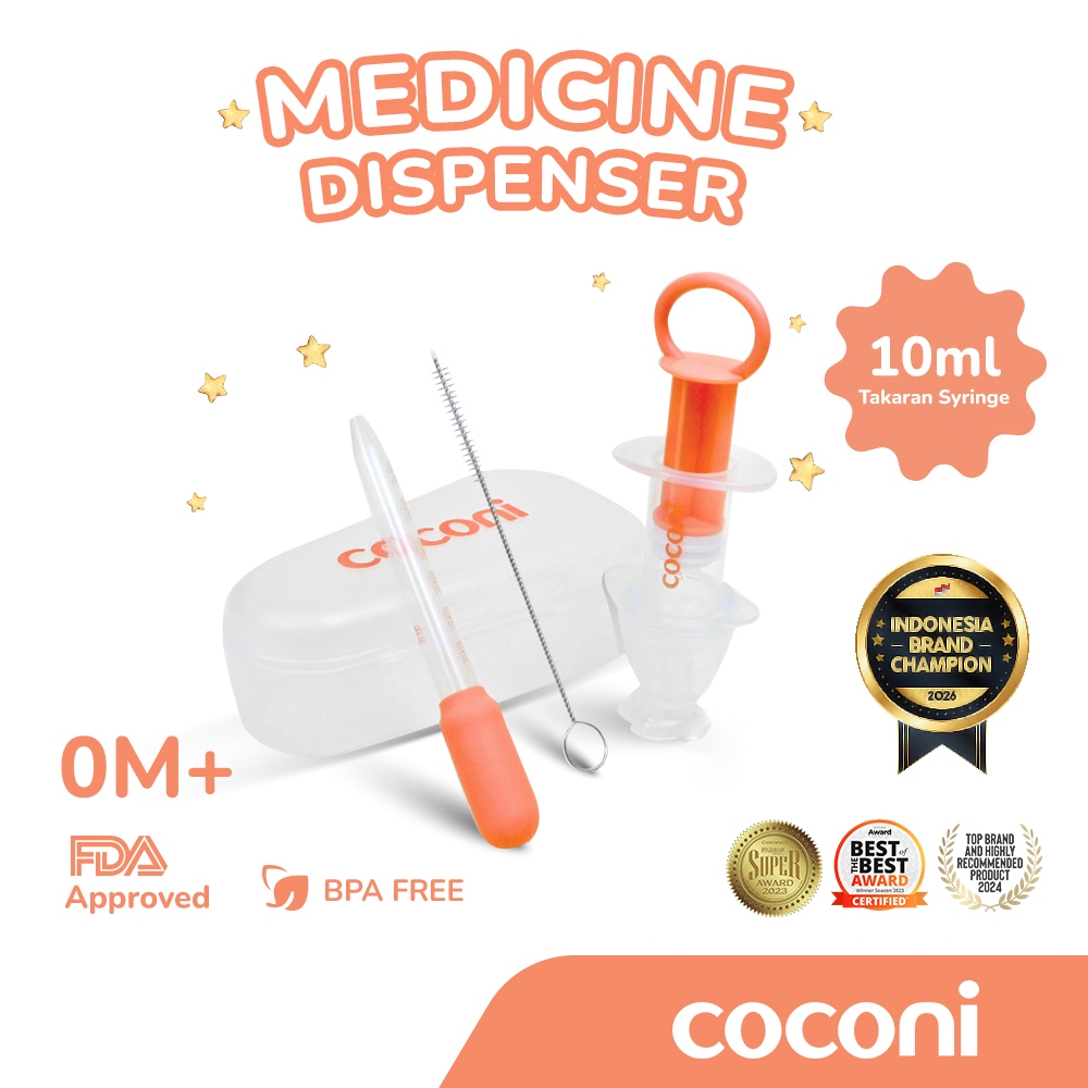COCONI Medicine Feeding Set | Alat Bantu Minum Obat Anak