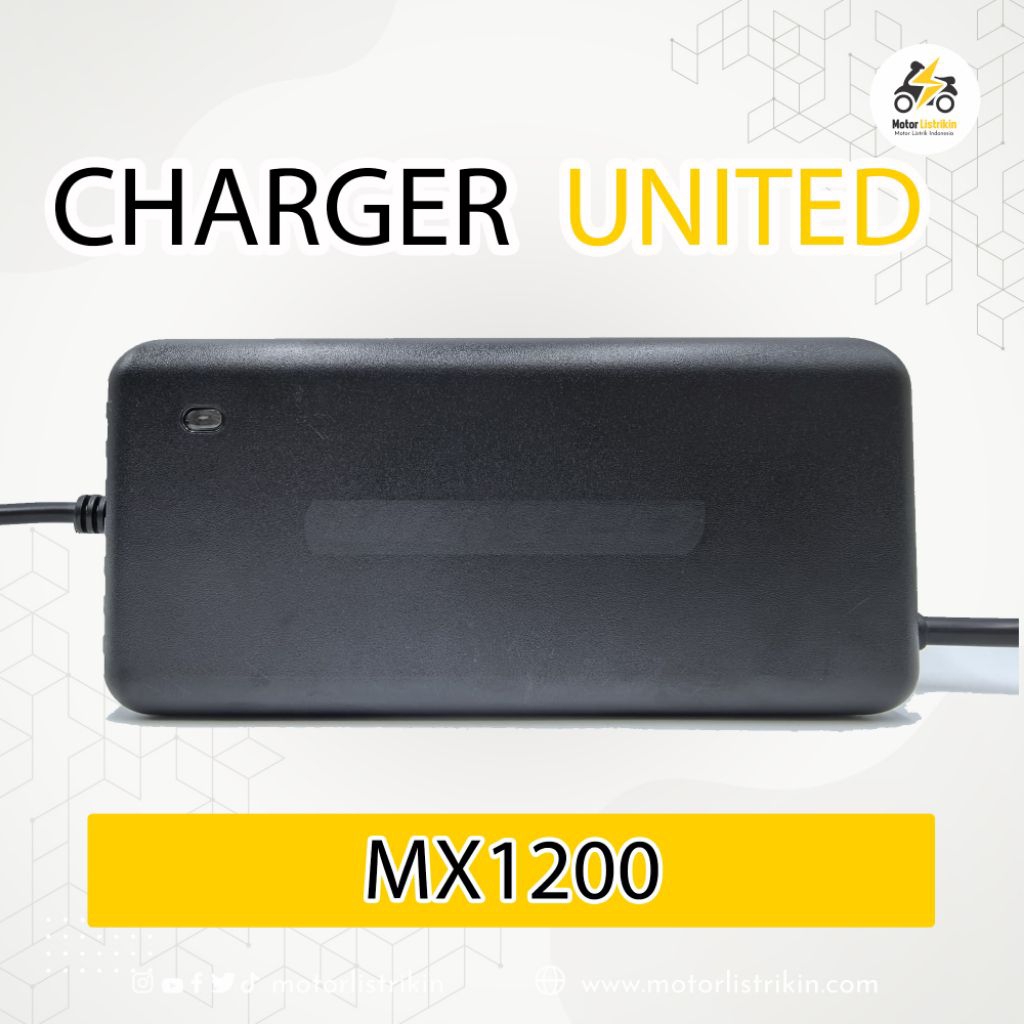 Charger Motor Listrik UNITED