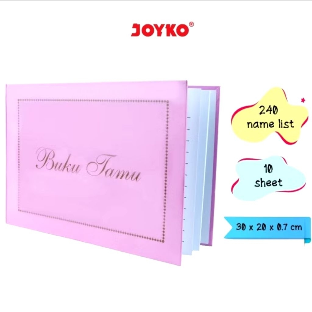 Buku Tamu | Guest Book | Buku Tamu Pernikahan | Buku Tamu Joyko | Buku Tamu Undangan | Buku Tamu Wed