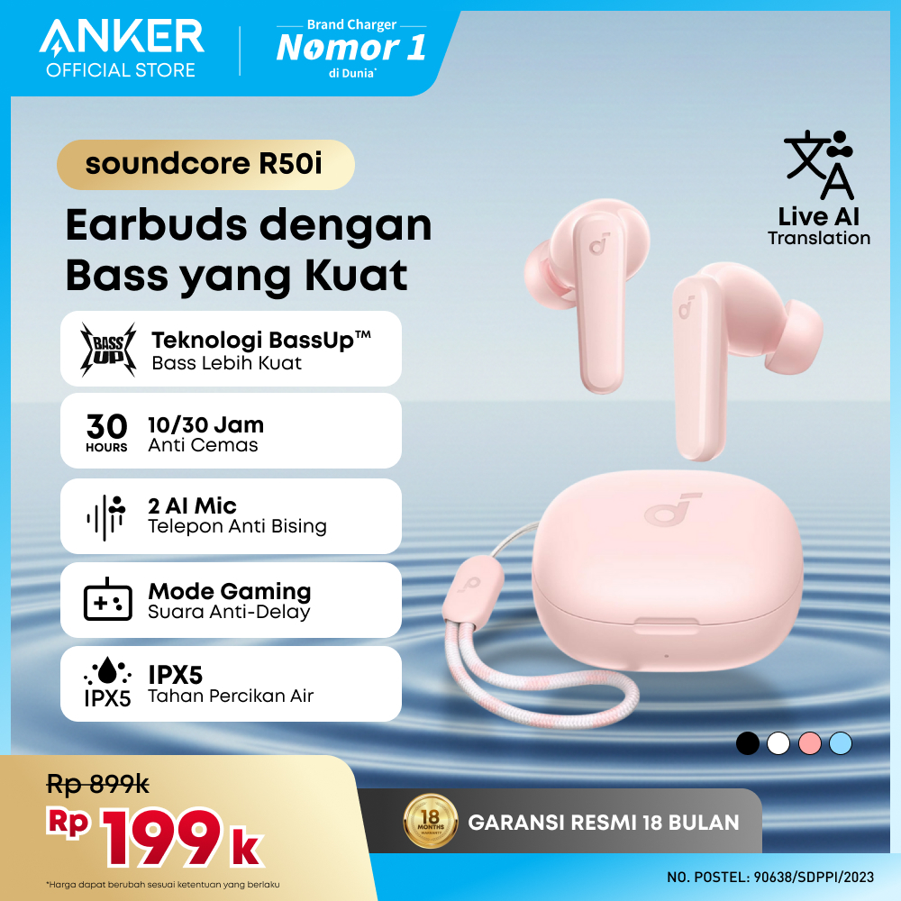 TWS Anker SoundCore R50i - A3949