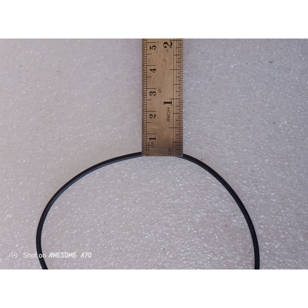 O ring karet diameter 10 cm tebal diameter 2mm