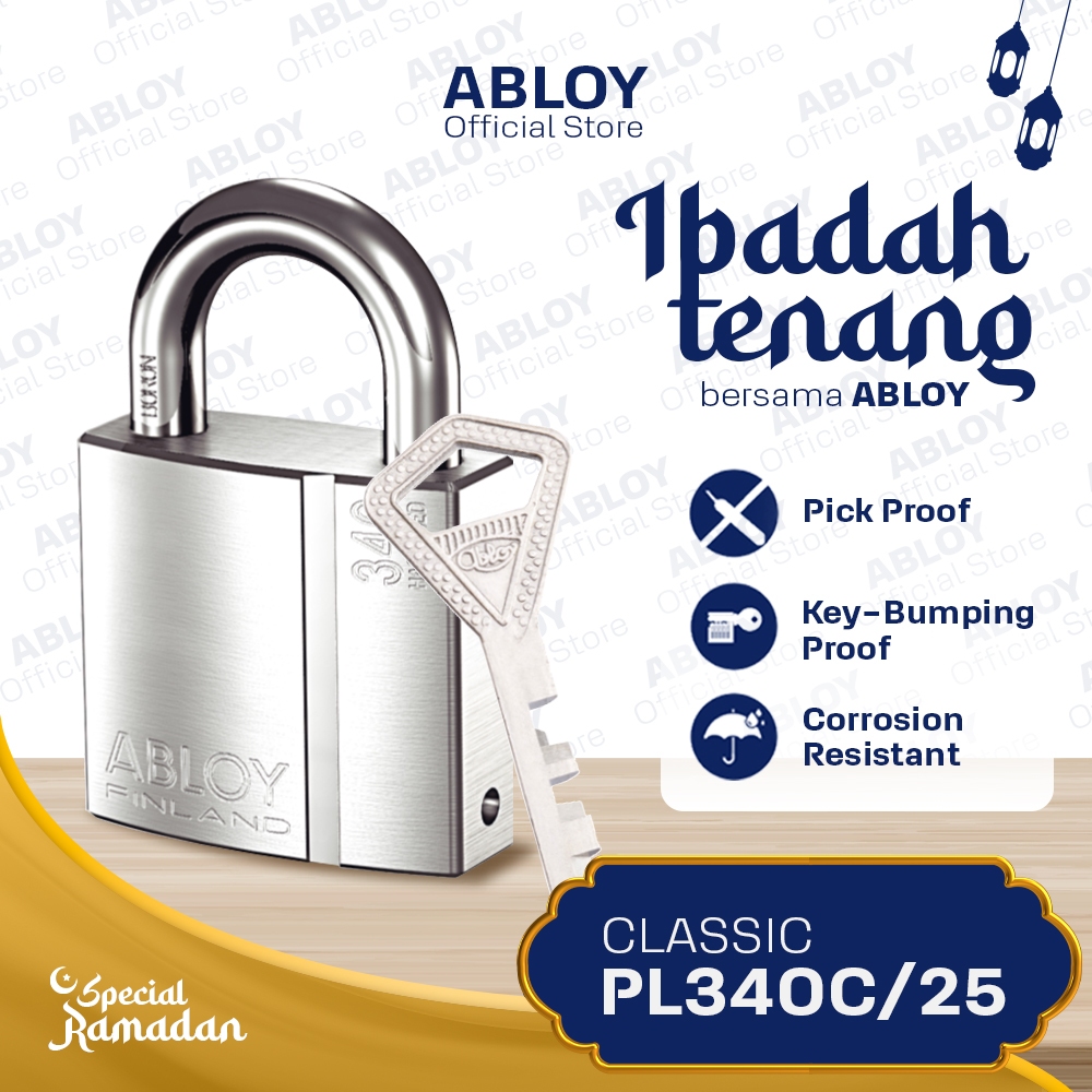 ABLOY Gembok Padlock Classic PL340C