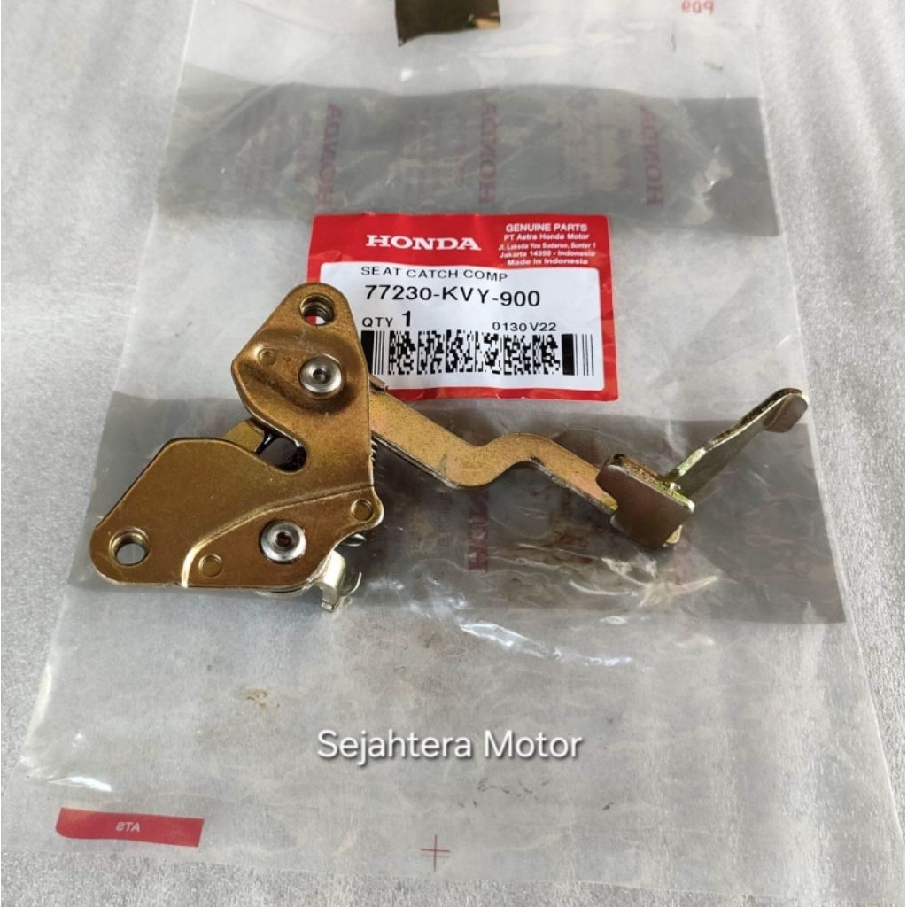 Kunci Lawan Sadel ASLI Honda untuk motor BEAT 77230-KVY-900