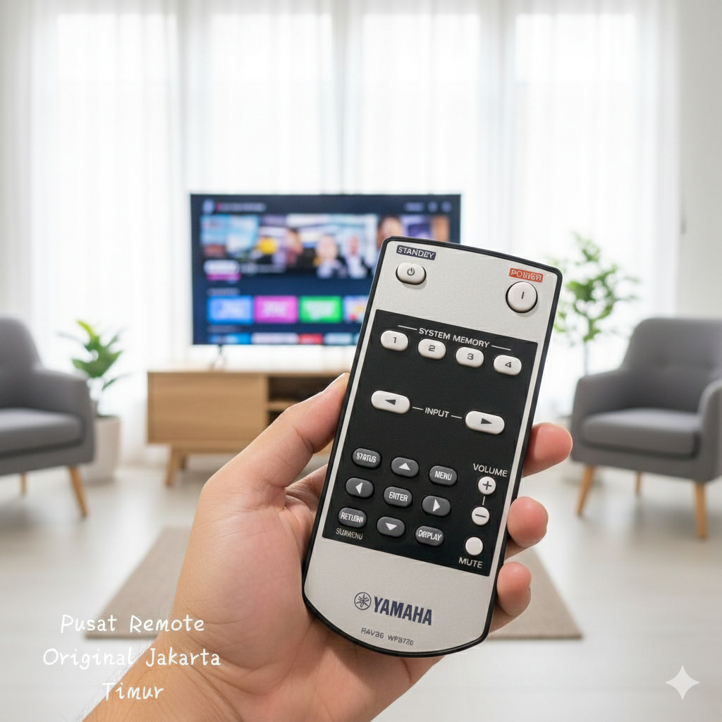 REMOTE REMOT AUDIO AV RECEIVER YAMAHA RAV36 WP33720 ORIGINAL ASLI