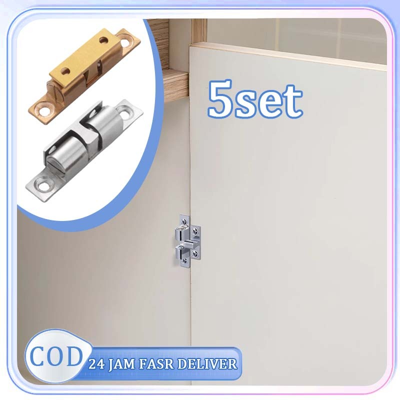 5set Capit Udang Jepit Udang Pintu Rumah Capitan Udang Engsel Kunci Pintu Lemari Kabinet Roller Gren