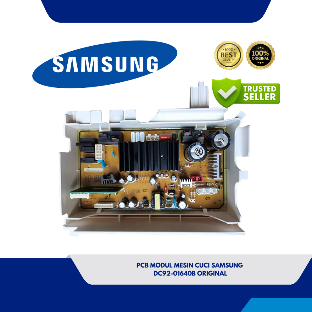 PCB MODUL MESIN CUCI SAMSUNG FRONT LOADING WW75H5200EW / WW85H5400EW KODE PART DC92-01640B ORIGINAL