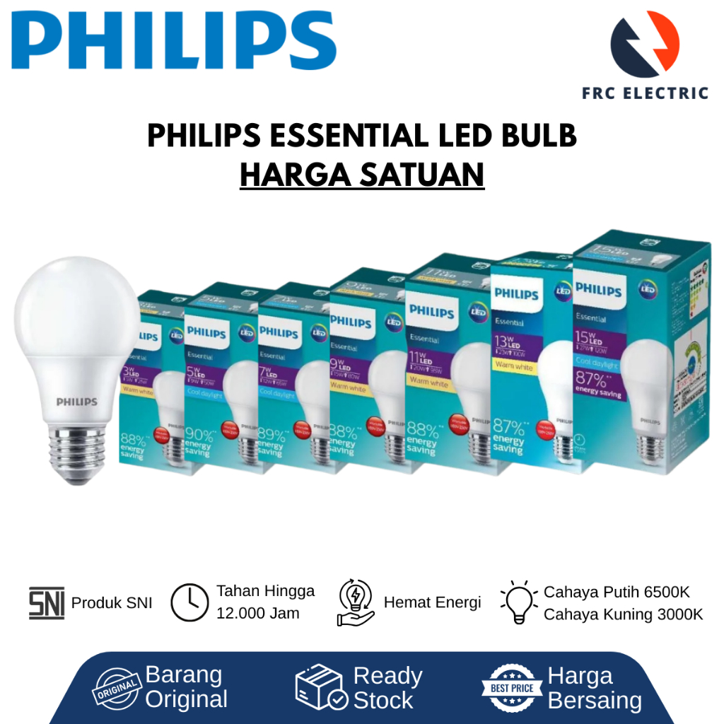 LAMPU LED - LAMPU PHILIPS - LAMPU BULB - LAMPU PHILIPS LED - LAMPU BULB PHILIPS - BOHLAM - LAMPU RUM