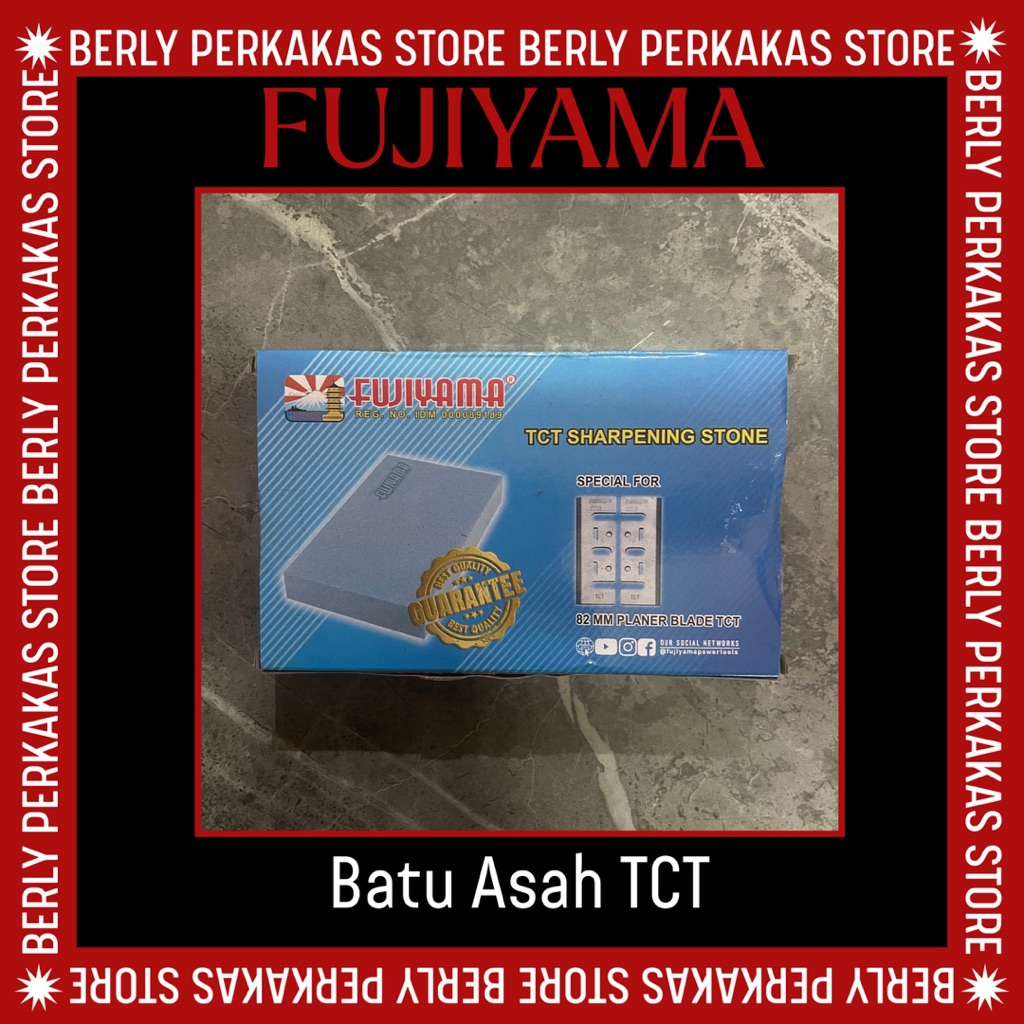 Batu Asah TCT FUJIYAMA 150 x 90 x 20mm Grit 800