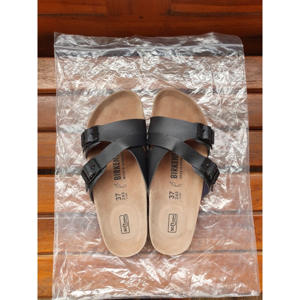 New Arrival Sandal Wanita Birkenstock Yao Hitam | Sandal Casual Premium Nyaman & Stylish