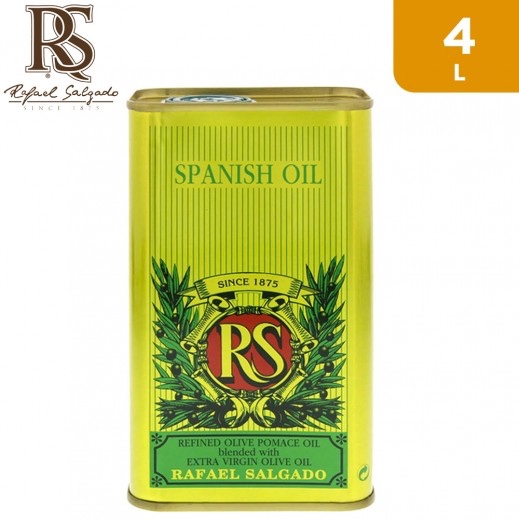 Minyak Zaitun RAFAEL SALGADO 4 liter refined pomace olive oil Minyak zaitun RS (Rafael Salgado) Poma
