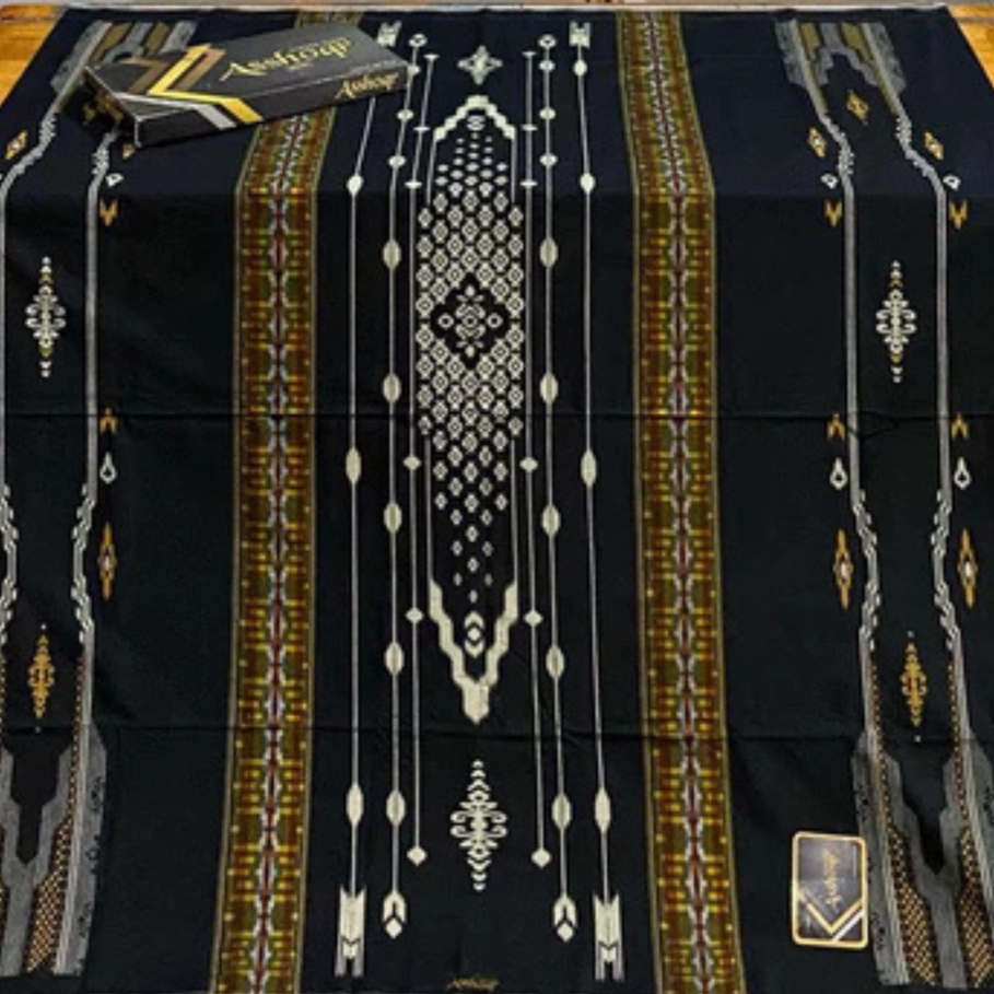 PROMO Sarung Asatid Smj Terbaru Mewah Elegan Motif BHS gold/songket SARUNG BHS SGE FULL SUTRA DAN BH