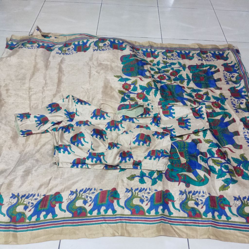 Sari instan india wanita dewasa serasi PL