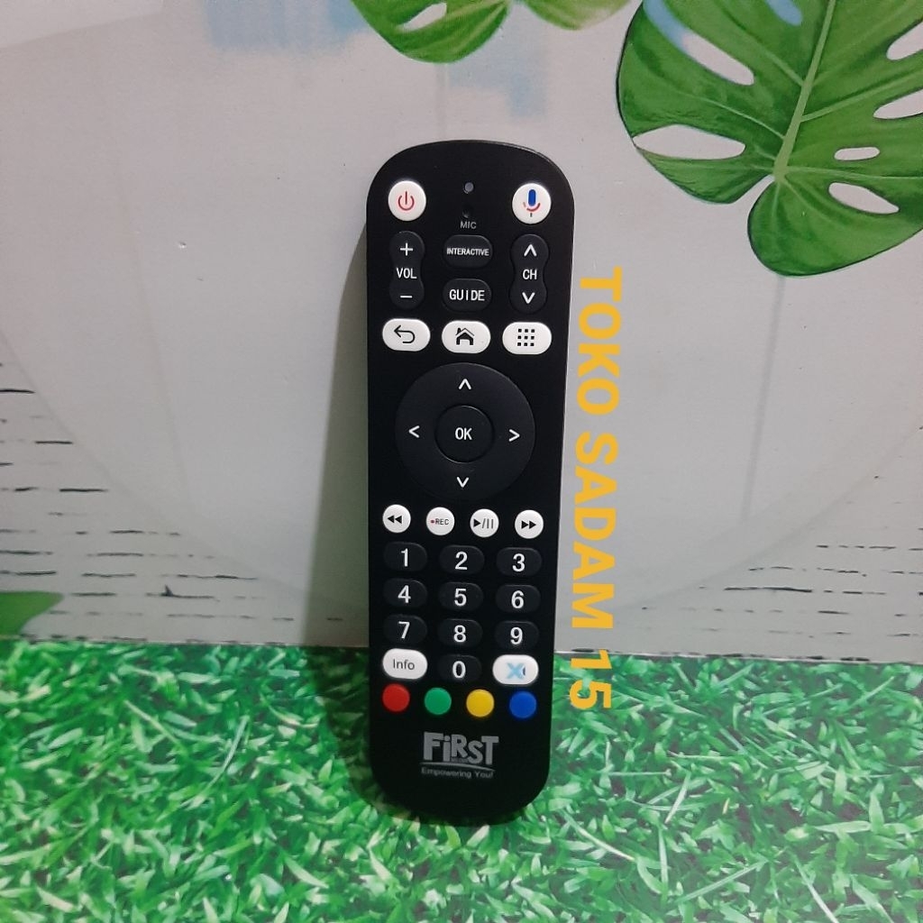 REMOTE REMOT RECEIVER STB PARABOLA FIRST MEDIA X-1 PRIME ORIGINAL ASLI