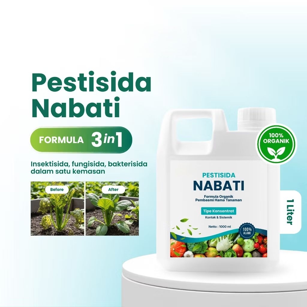 °Pestisida nabati Organik 1.000 ml Pekatan untuk semua Hama Tanaman°