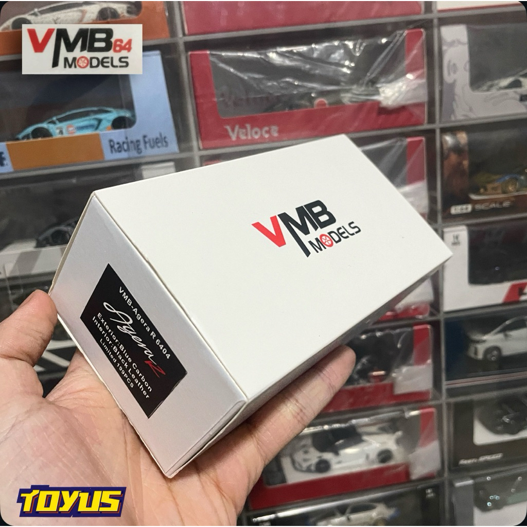 VMB64 Models - 1/64 Koenigsegg Agera R Imperial Blue Carbon