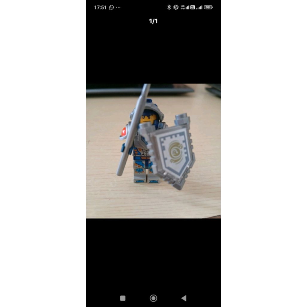 Nexo Knights Clay Morington Ori (tanpa acc)