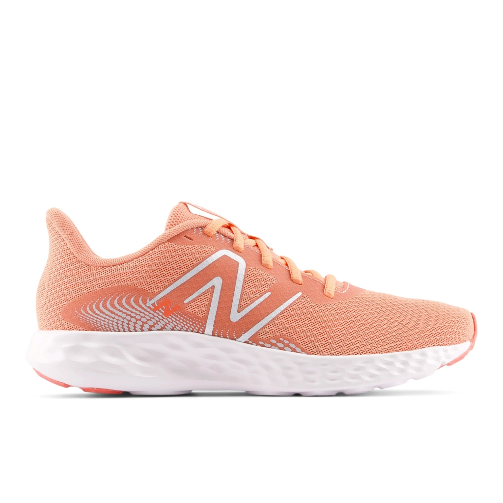 Sepatu Running Wanita NWBC 411 v3 Orange Original W411RF3