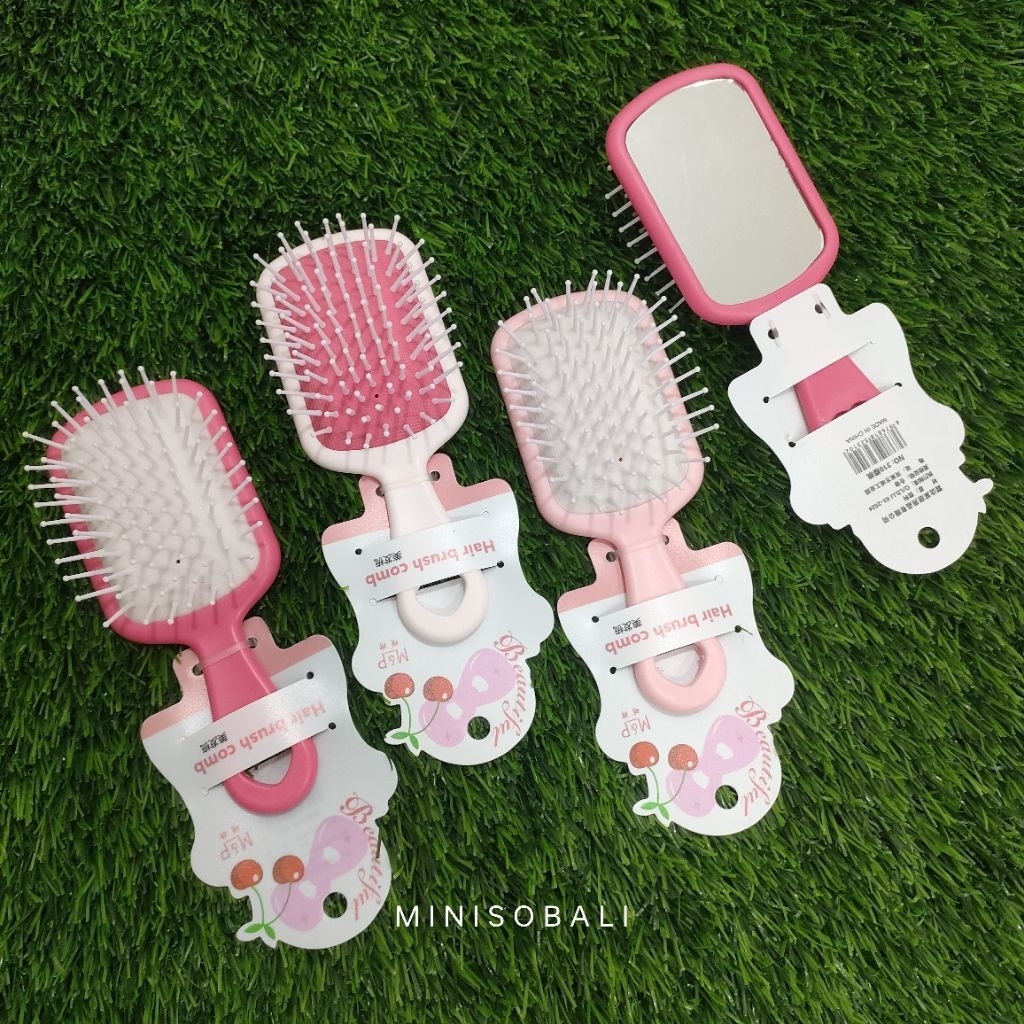 MINISO BALI | Sisir Pijat Rambut Anak / Sisir Anti Kusut Anak / Sisir Anak Motif Lucu / Sisir Rambut