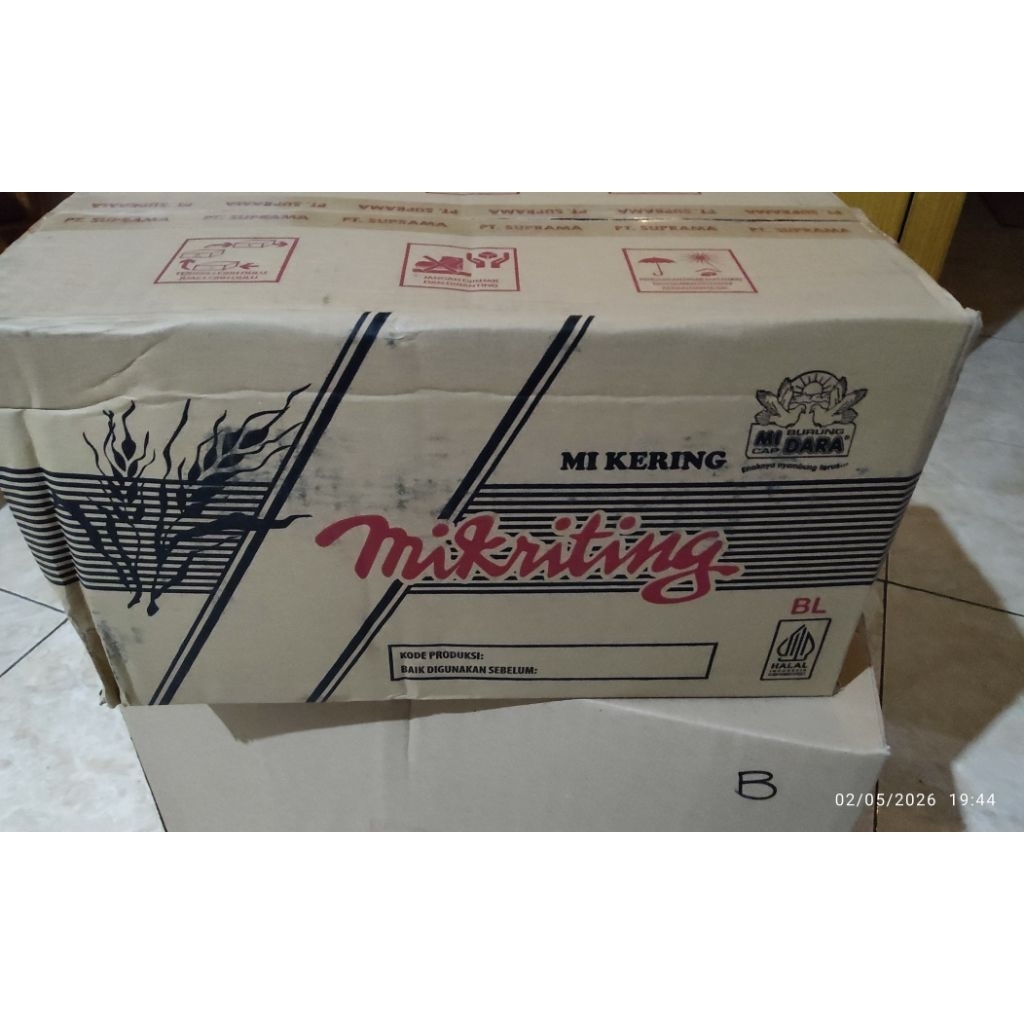 mie kriting cap burung dara 1 Dus