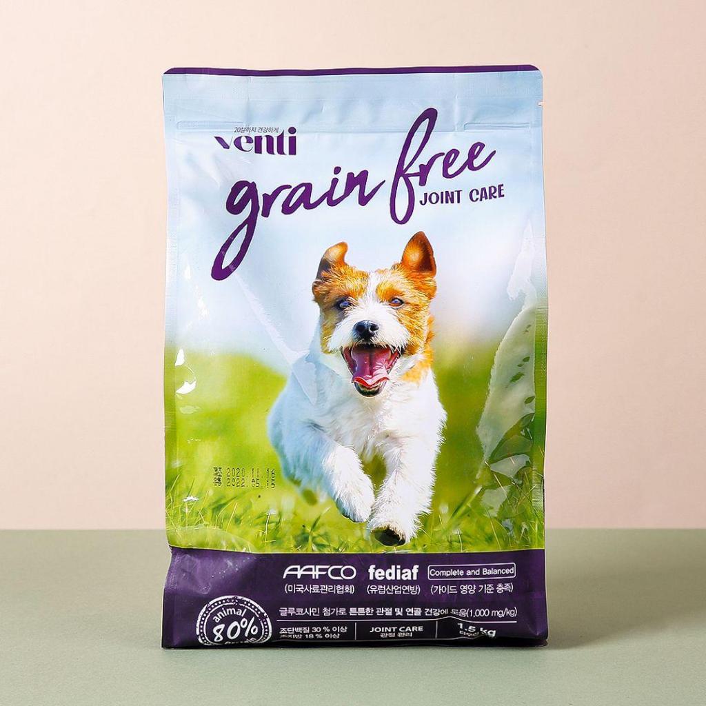 Venti Grain Free Joint Care Dog Food Makanan Anjing untuk Tulang dan Sendi 1.5 KG