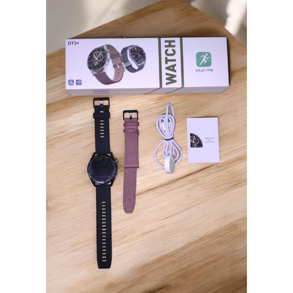 DT NO.1 Smartwatch DT3+ 46mm | Bluetooth Call | Bonus Strap