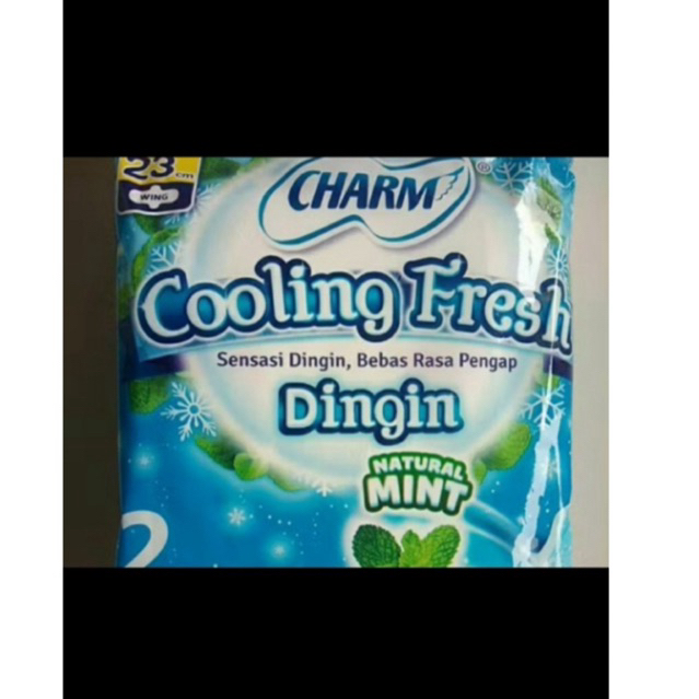 Softex Charm Cooling Fresh 1 Renceng 6pak isi 12pcs