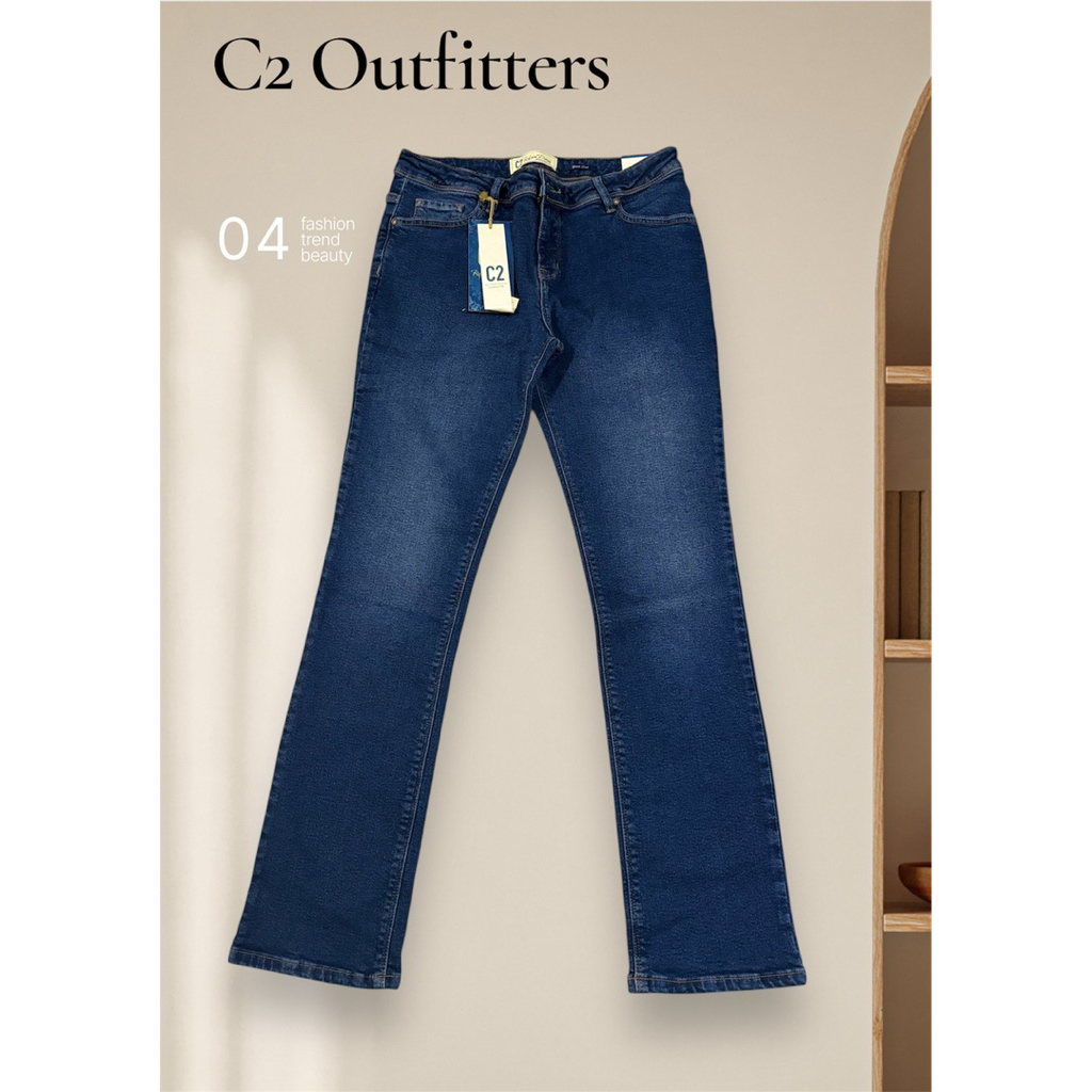 C2 OUTFITTERS  BC08 blue Jeans Bootcut ORI