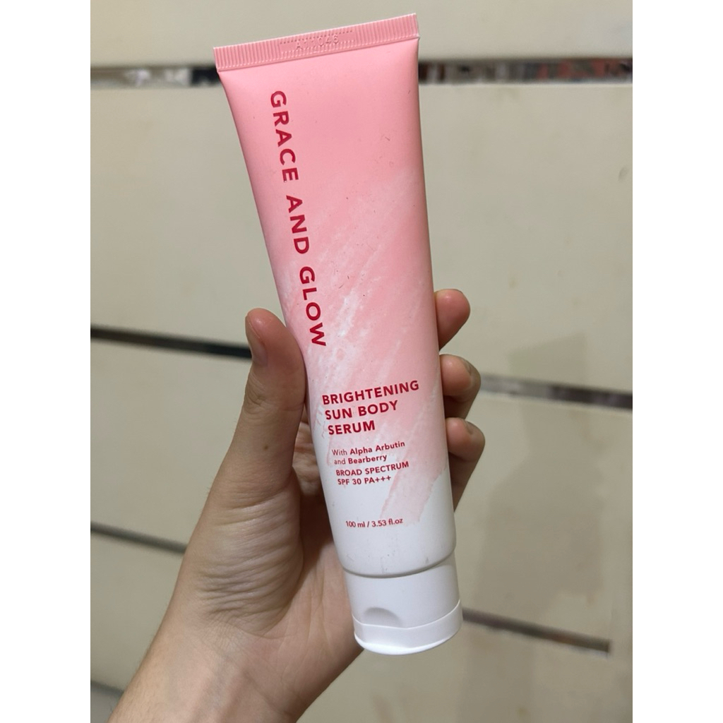 Grace and Glow Brightening Sun Body Serum