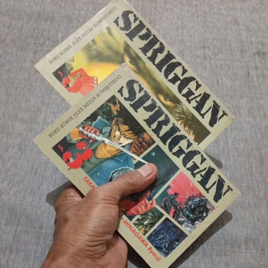 Komik Elex SPRIGGAN Original Bekas