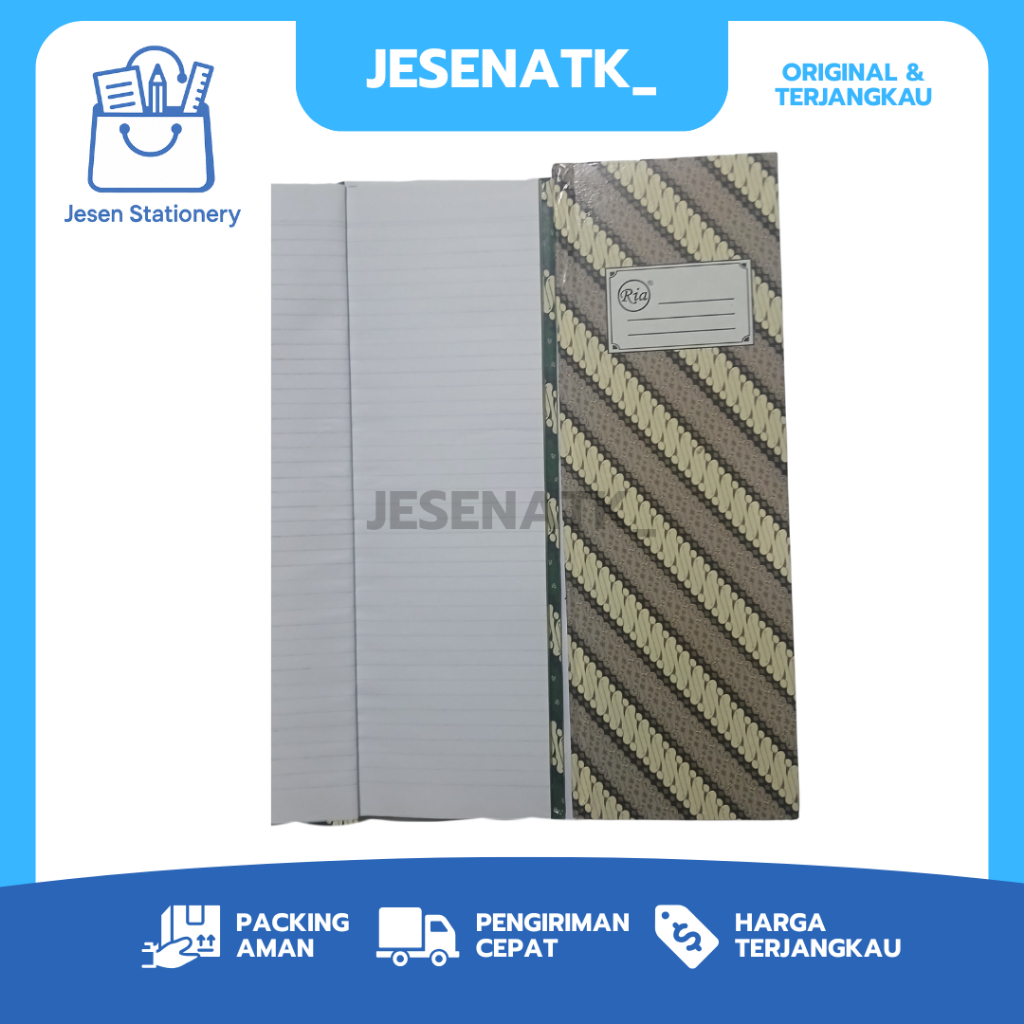 Ria Buku Ekspedisi Setengah Folio