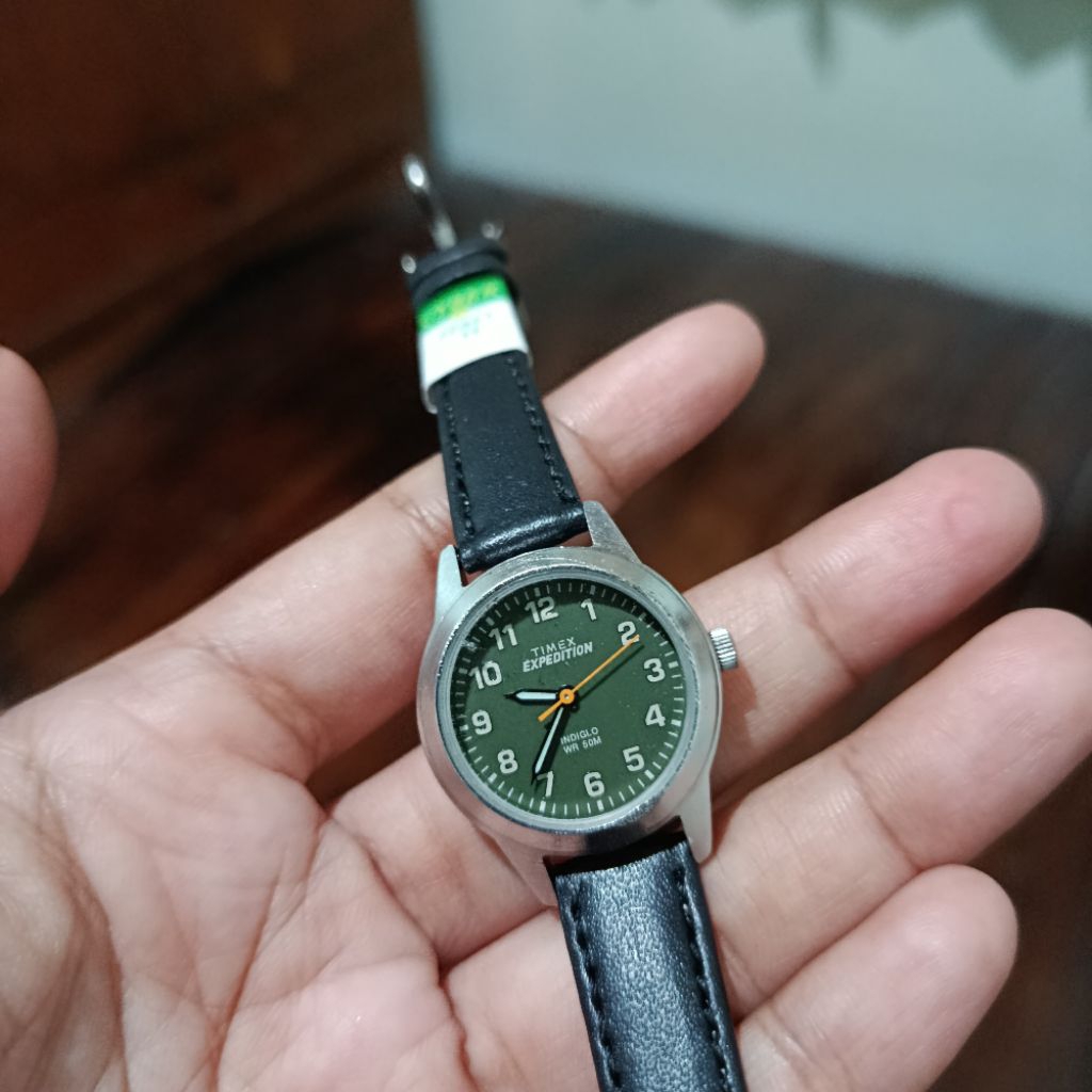 Preloved Jam Tangan Tiimex Expedition Indiglo