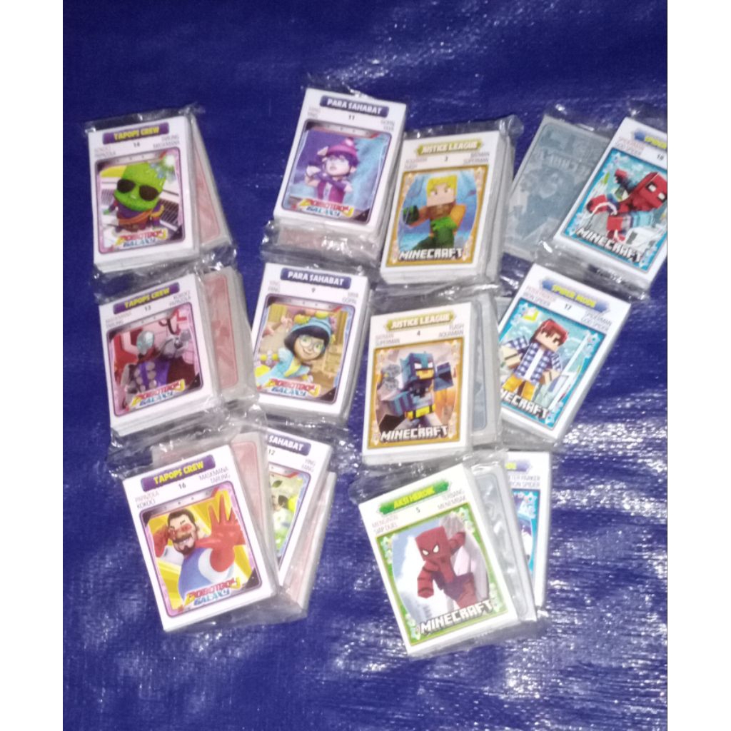 mainan anak kartu(wartet)