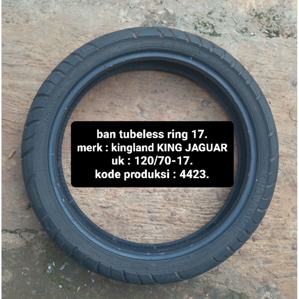 ban motor ring 17.ukuran 120/70-17