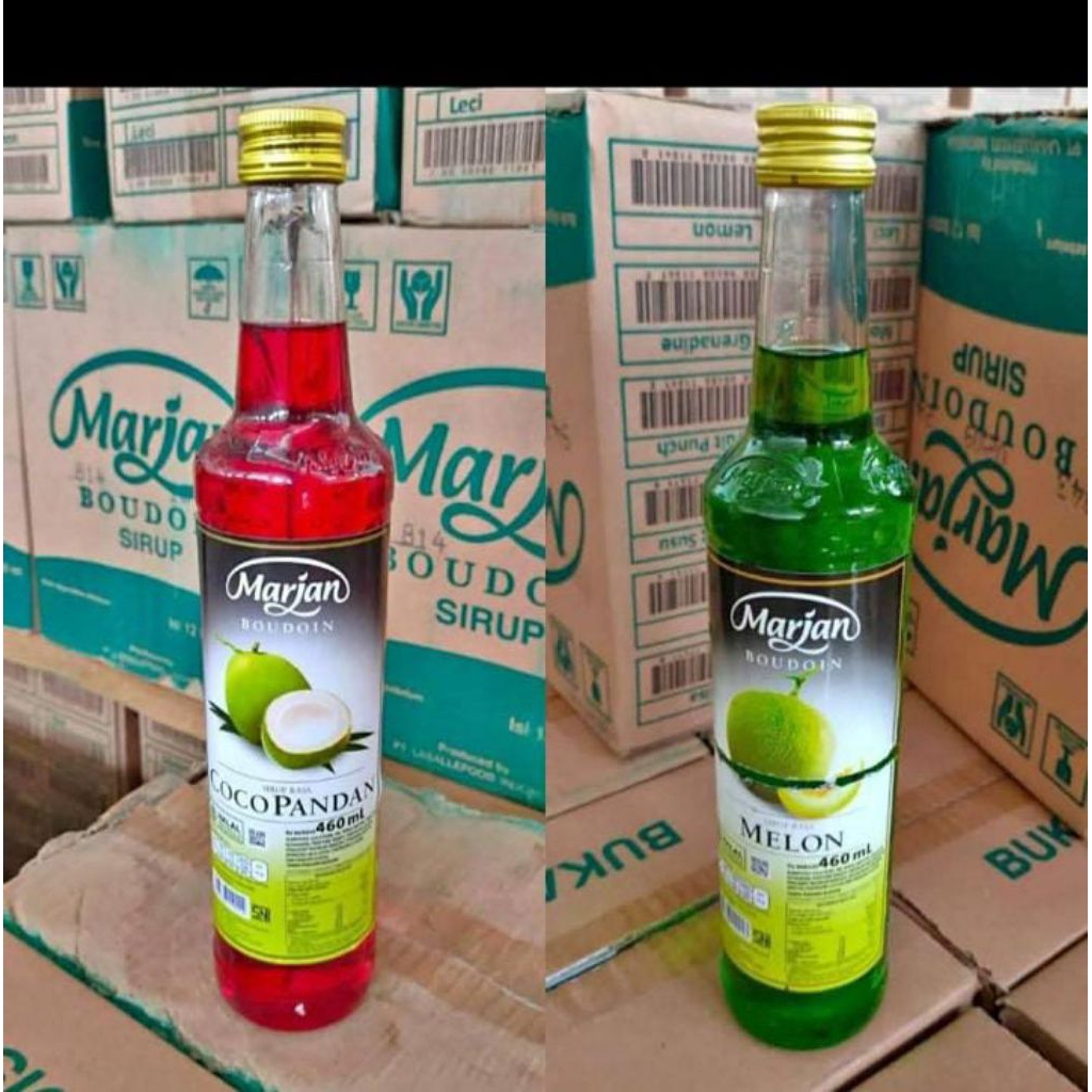 Sirup Marjan Boudion Kartonan isi 12 botol