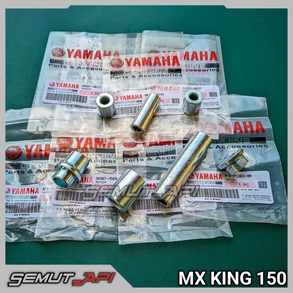 BOSH RODA SET YAMAHA MX KING 150 DEPAN BELAKANG / BOSH BOSHING BUSHING RODA DEPAN BELAKANG KIRI KANA
