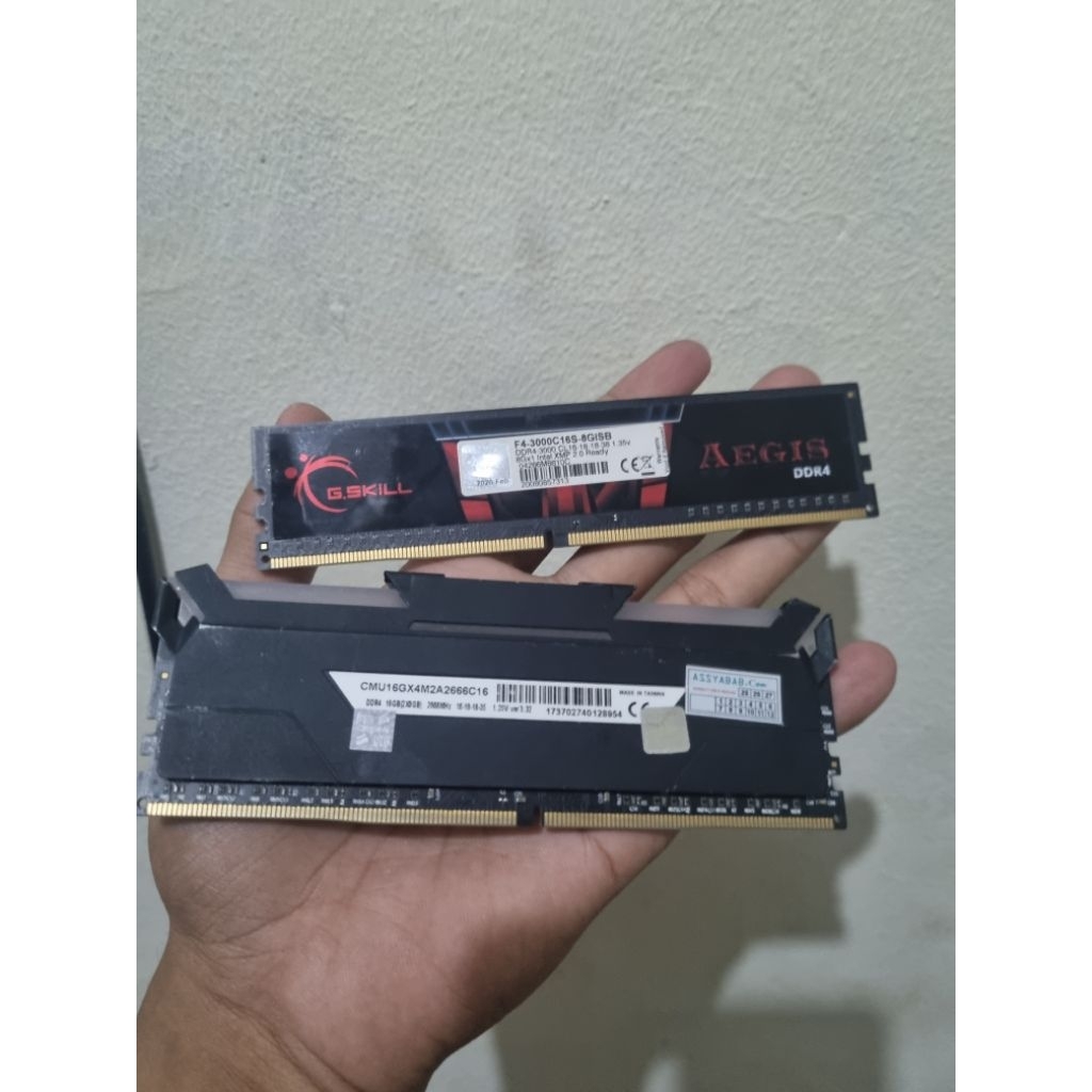 RAM PC DDR4 16GB 8X2