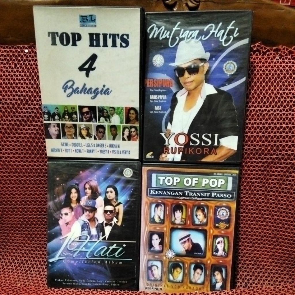 VCD KARAOKE LAGU AMBON BEBAS PILIH CHAT JUDUL KEPENJUAL KONDISI BARU 100% ORIGINAL