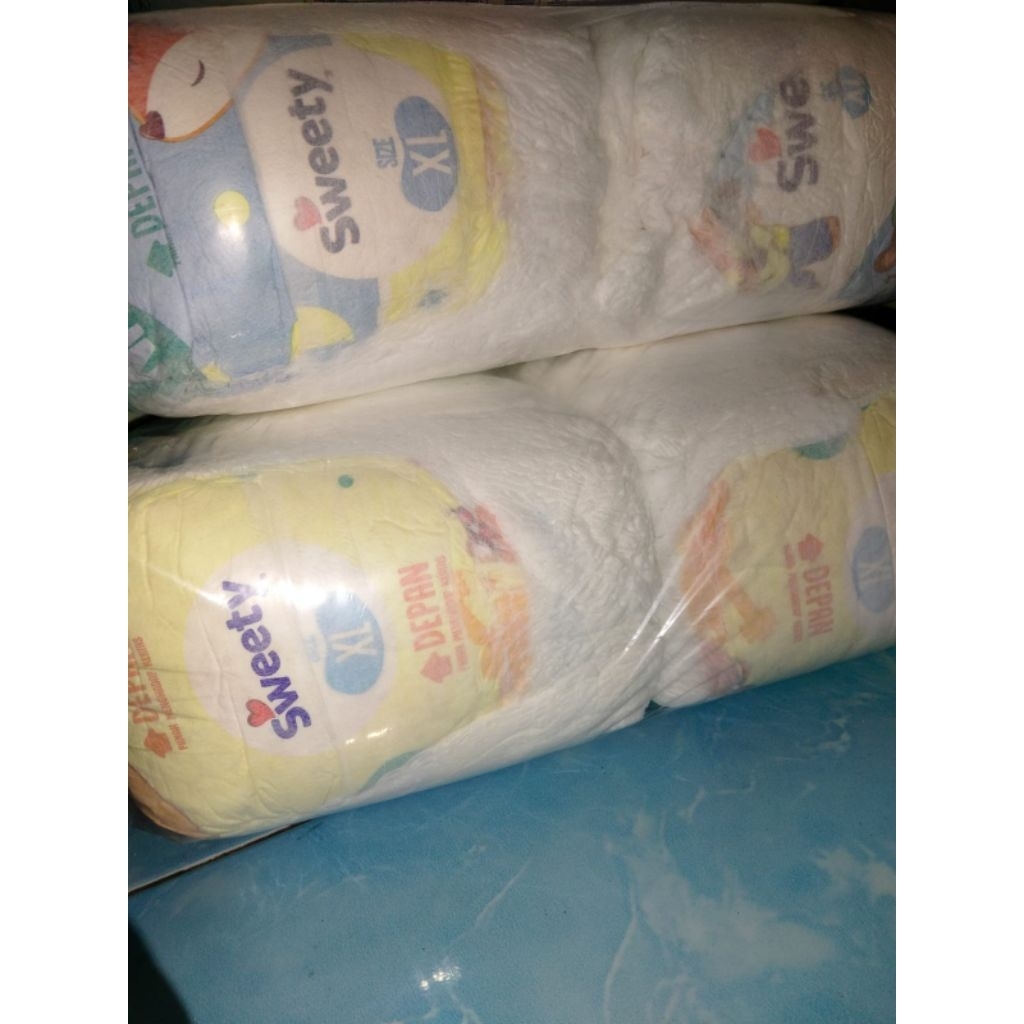 Popok Curah Sweety silver XL50 pcs