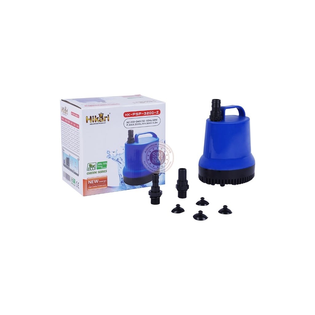 pompa kolam ikan hikari psp-3200Z mesin celup kolam ikan besar