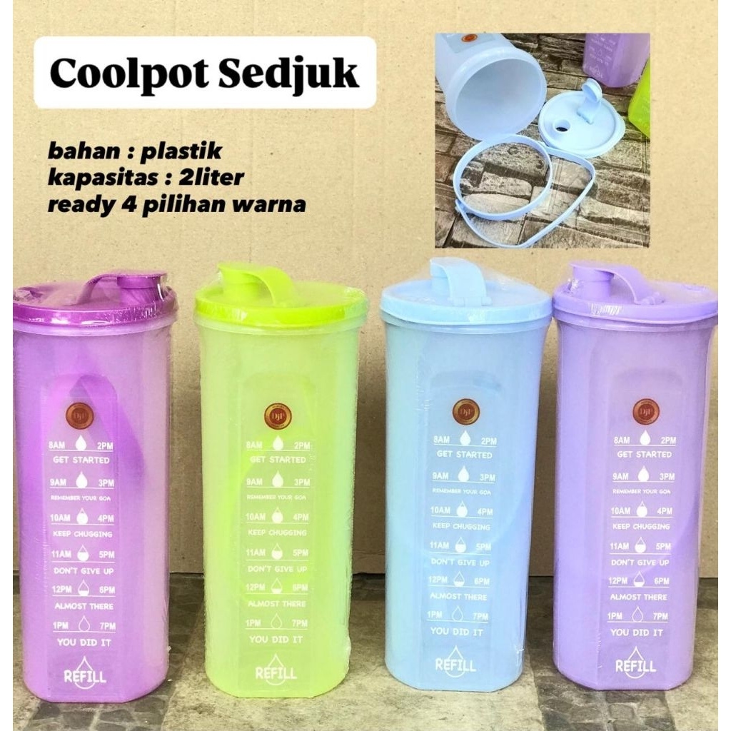 COOLPOT SEDJUK, TEMPAT MINUM AIR KULKAS