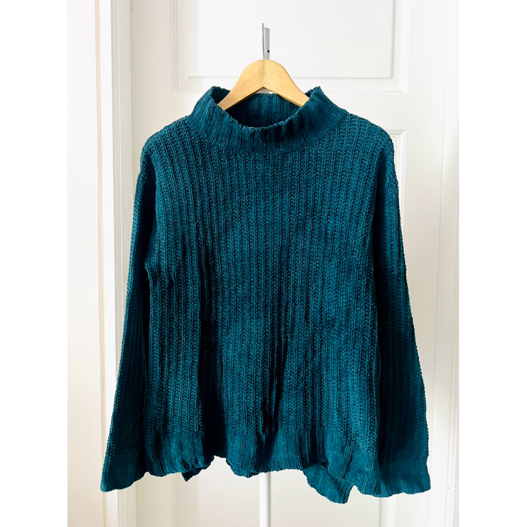 SWEATER RAJUT VELVET