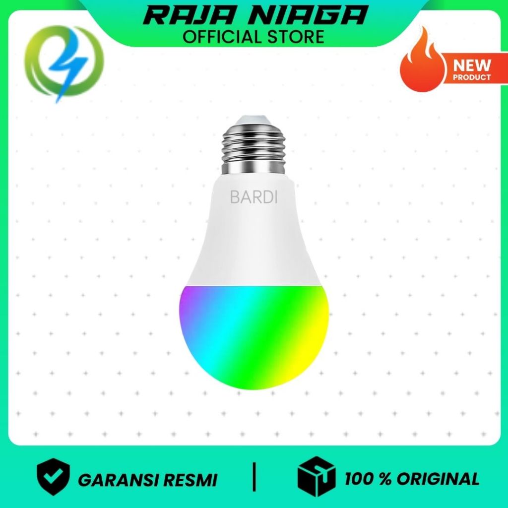 BARDI SMART LIGHT BULB 9W RGBWW