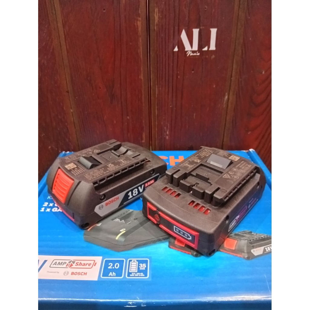 Baterai bosch 18V2 ah new