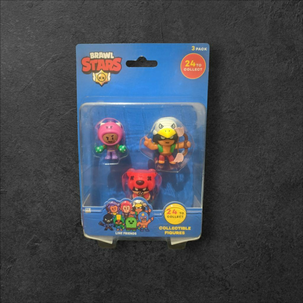 Brawl Stars 3 pack Collectible Figure