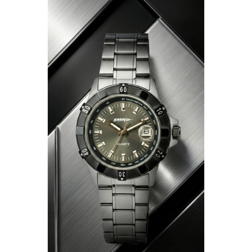 jam tangan baywatch 6014 rantai